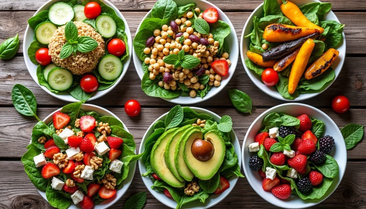 discover 6 delicious gluten-free salad recipes that are both filling and fresh. perfect for healthy lunches or light dinners, these salads are easy to make and packed with flavor.