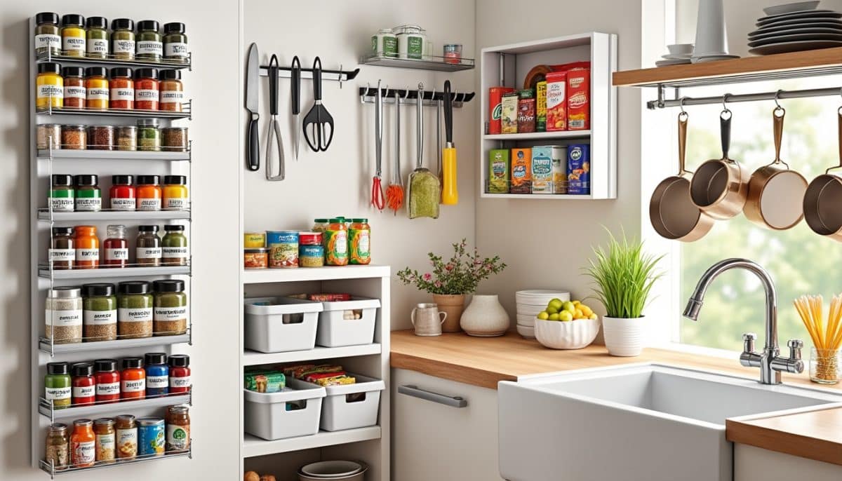 discover 6 smart kitchen organization hacks that help you save space, reduce clutter, and make your cooking area more efficient and enjoyable.