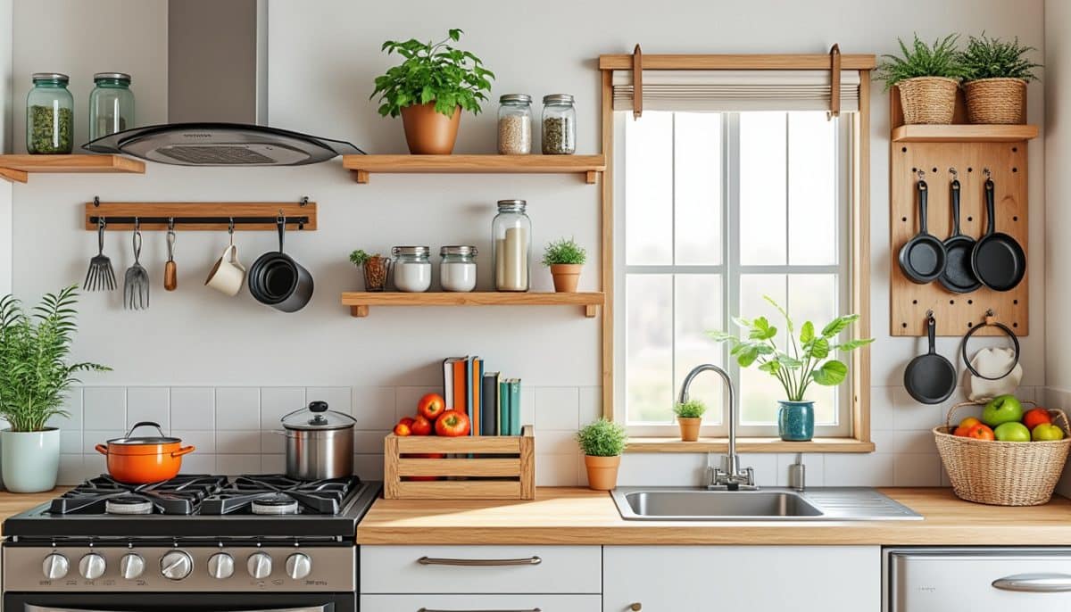 discover 6 affordable kitchen storage projects perfect for small budgets. maximize your space with easy, budget-friendly diy solutions for a more organized kitchen.