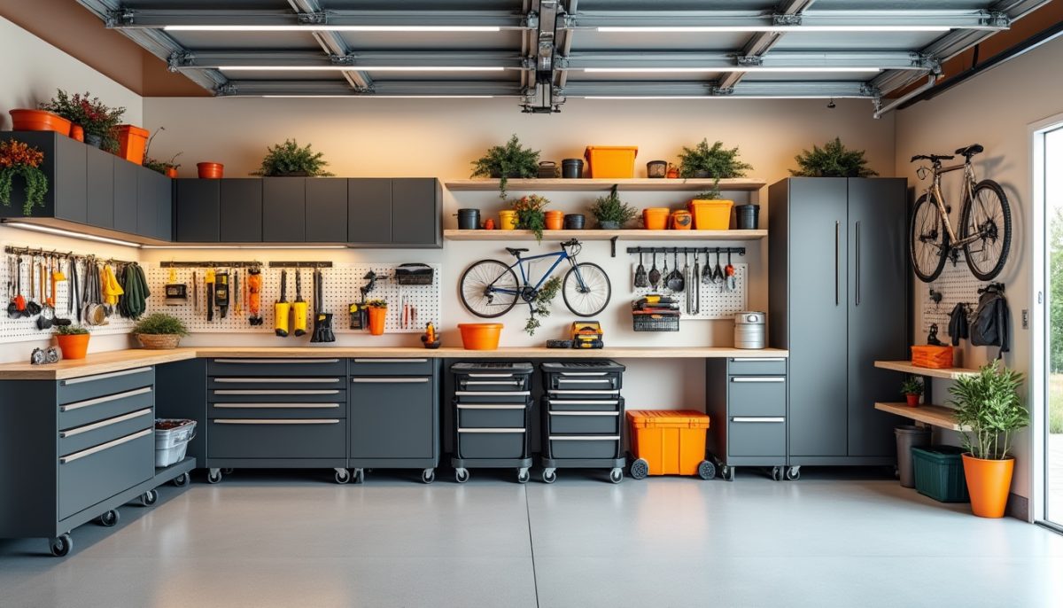 discover 6 smart storage solutions to organize your cluttered garage, maximize space, and keep your tools and belongings easily accessible. transform your garage into a tidy, functional area today!