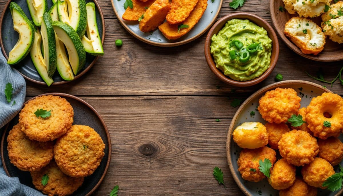 discover 7 delicious gluten-free snacks you can make in your air fryer—crispy, healthy, and even better than traditional chips! perfect for quick, guilt-free munching.