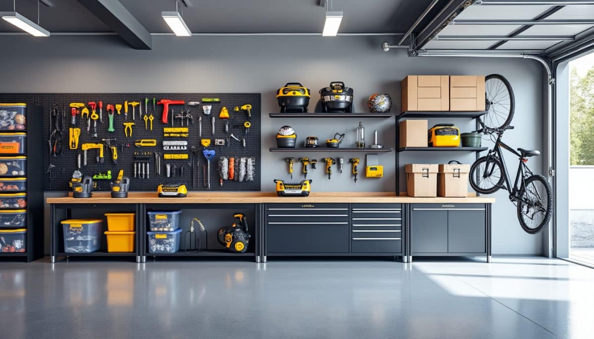 discover 7 amazing garage organization ideas that will transform your space into a functional, clutter-free area. make your garage tidy, efficient, and stylish with these easy tips!