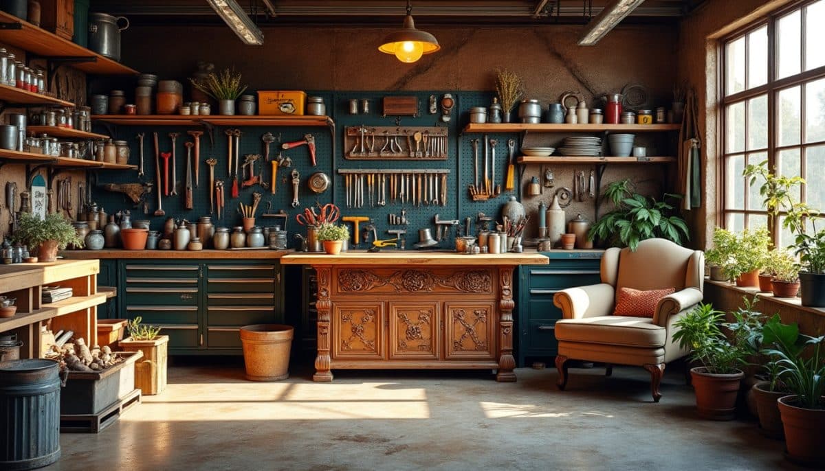 discover 7 unique craftsman garage organization ideas that blend practicality with charm. transform your workspace with character-driven storage solutions and creative design tips.