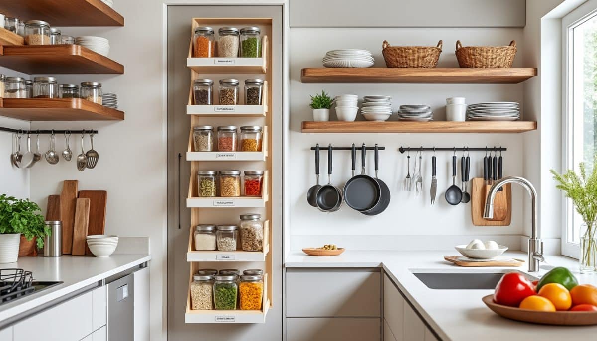 discover 7 practical kitchen organization ideas that actually stay organized. maximize your space, keep everything tidy, and enjoy a clutter-free kitchen with these easy tips!