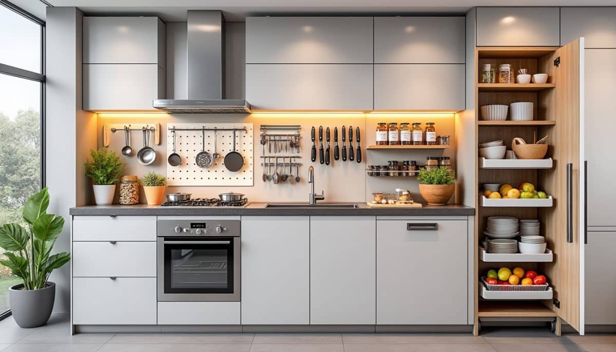 discover 7 clever kitchen storage ideas to maximize space in small kitchens. transform your compact kitchen with smart organization tips and space-saving solutions.