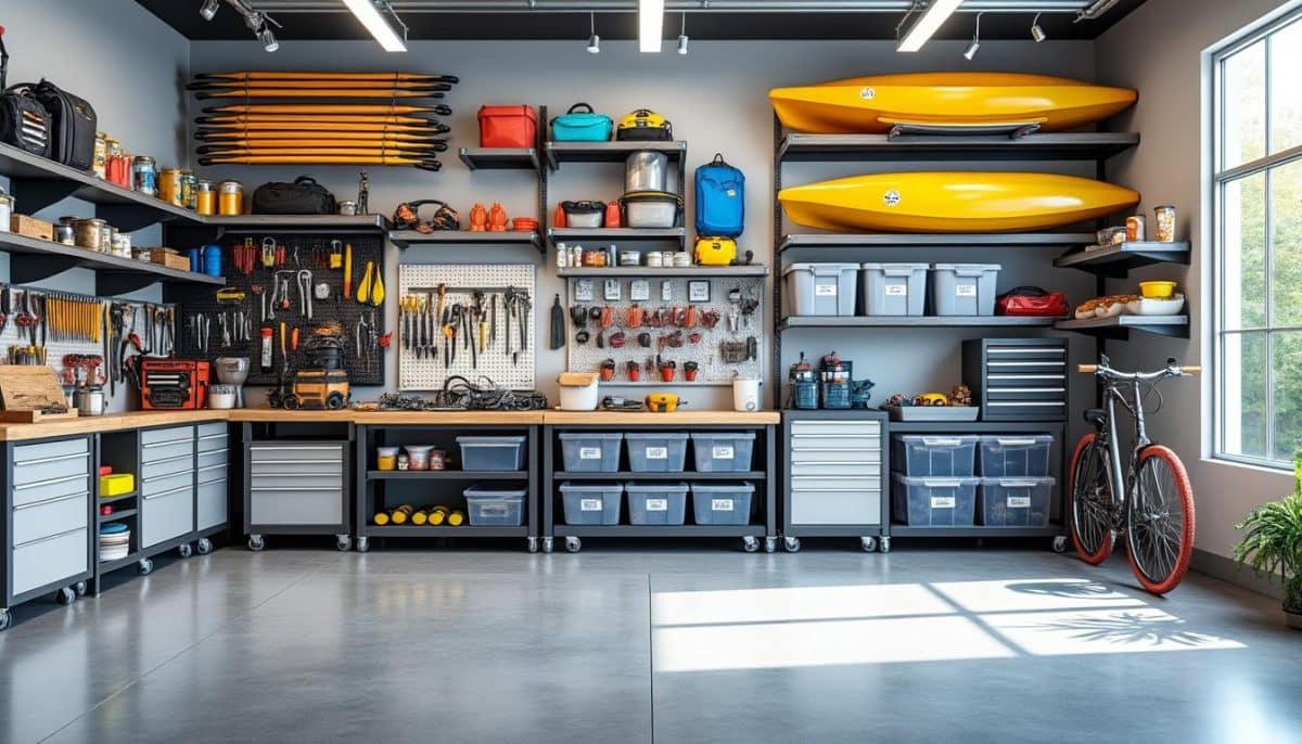 discover 7 large garage organization ideas to maximize your storage space and keep everything neatly arranged. transform your garage into an efficient, clutter-free area with these ultimate storage tips.