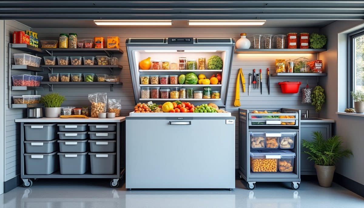 discover 8 smart and practical garage freezer organization ideas to maximize space, keep food easily accessible, and maintain order in your freezer.