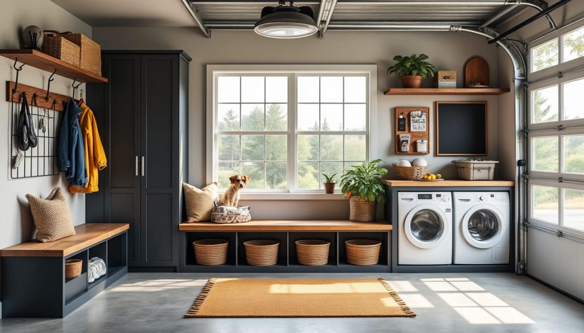 discover 8 practical mud room garage ideas designed to keep busy families organized and clutter-free. transform your entryway into a functional, stylish space for shoes, coats, sports gear, and more.