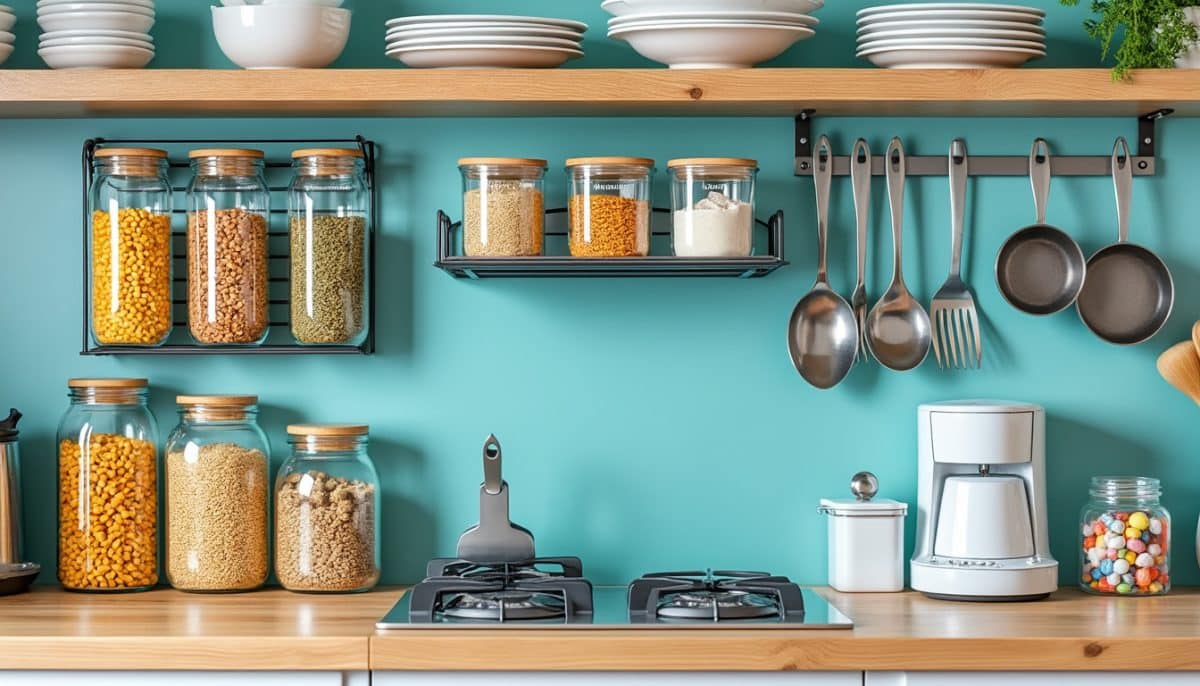 discover 8 quick and effective kitchen organization tips to keep your space tidy and clutter-free for good. make cleaning easier and enjoy a spotless kitchen every day!