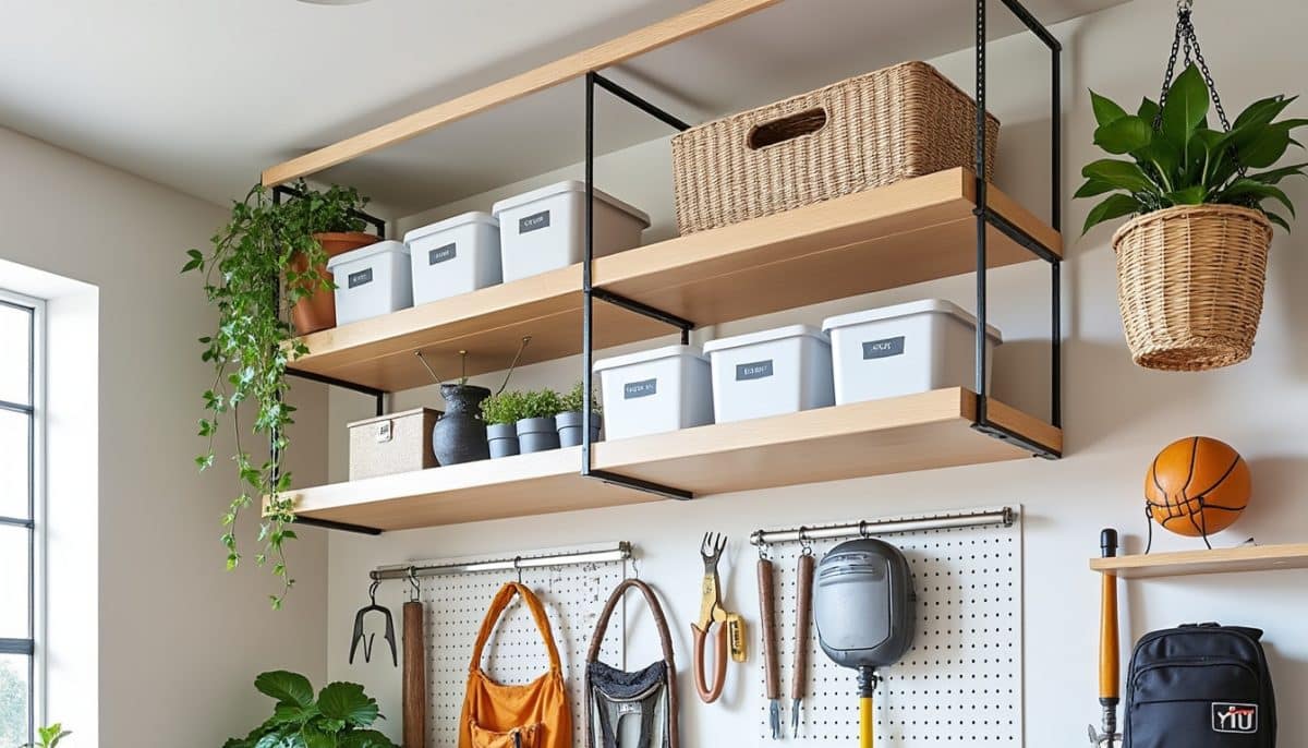discover 9 clever ceiling storage hacks that help you maximize space and add massive storage to any room. perfect for decluttering and organizing your home efficiently.