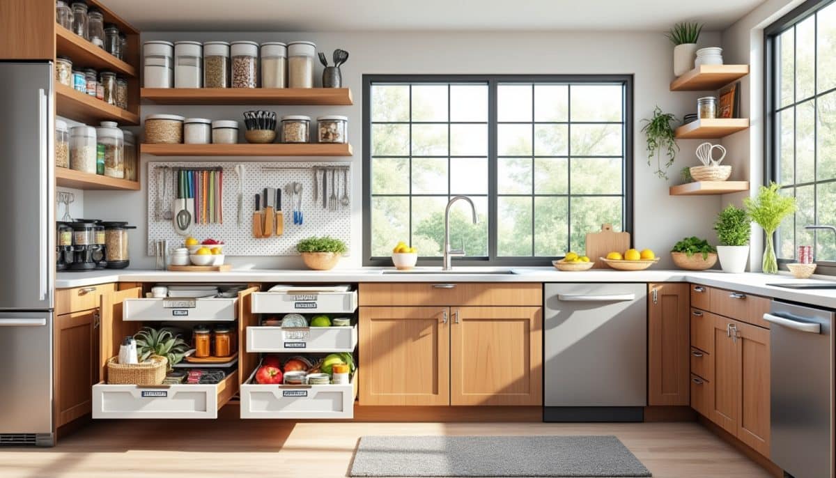 discover 9 easy and effective kitchen organization projects perfect for busy families. simplify your space and make everyday cooking stress-free with these practical tips.