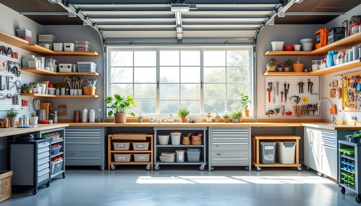 discover 9 innovative garage craft storage ideas to organize your creative space. maximize efficiency and keep your supplies tidy with clever solutions for every diy enthusiast.