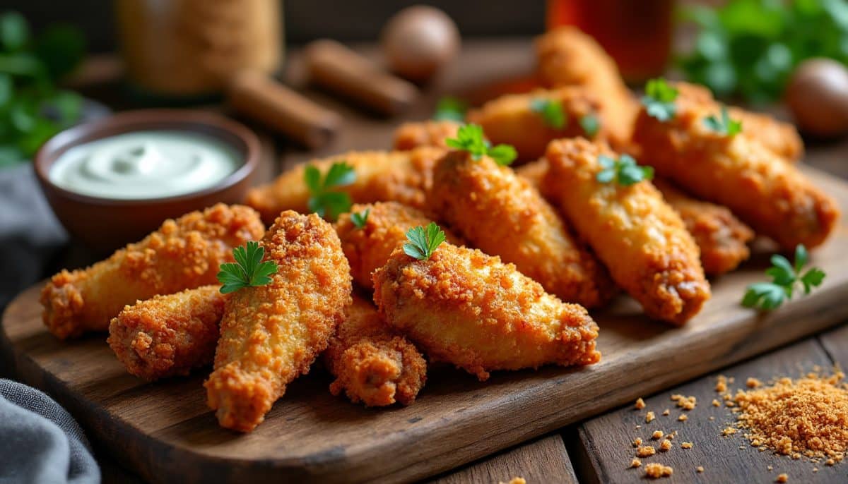 discover how to make extra crunchy gluten-free chicken wings in the air fryer. perfectly crispy, easy to prepare, and ideal for healthy snacking or parties!