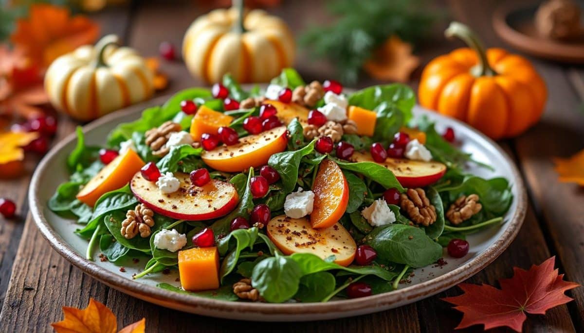 discover vibrant autumn salad recipes that turn healthy eating into an exciting culinary adventure. enjoy seasonal ingredients and flavorful combinations perfect for fall.