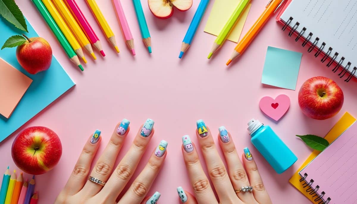 discover trendy back to school nail art ideas for 2025! get inspired with creative, fun, and easy nail designs perfect for the new school year.