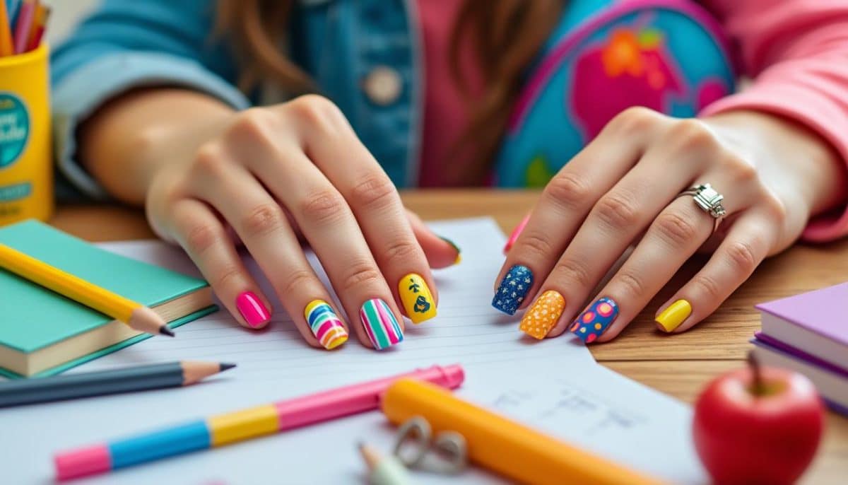 discover vibrant and creative back-to-school nail ideas that will make your style stand out this semester. find inspiration for fun, trendy, and easy-to-do nail designs perfect for a fresh start.