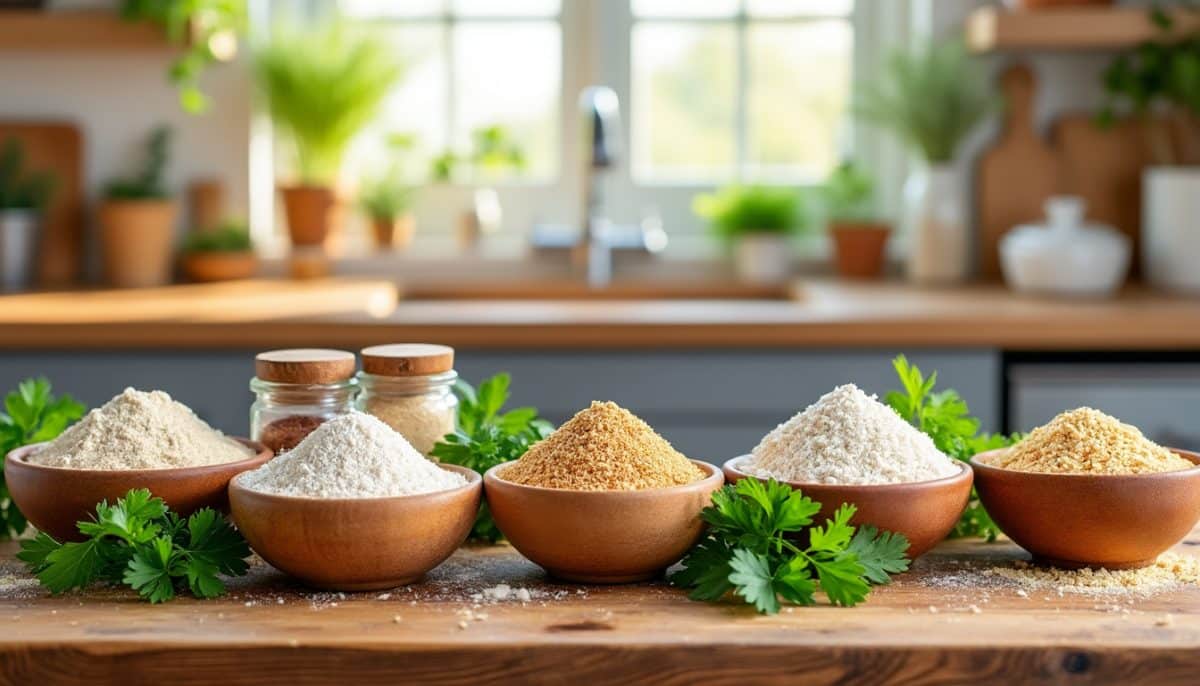 discover the best gluten-free breading options for all your favorite recipes. enjoy crispy, delicious coatings for chicken, fish, veggies, and more—perfect for gluten-free diets!