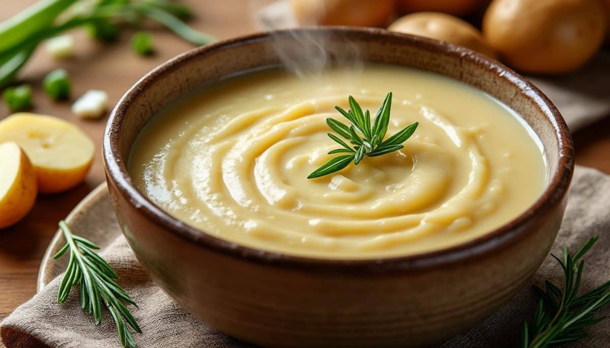 discover a creamy potato soup recipe that's hearty, comforting, and perfect for chilly days. easy to make and full of rich flavors, this soup will warm you from the inside out.
