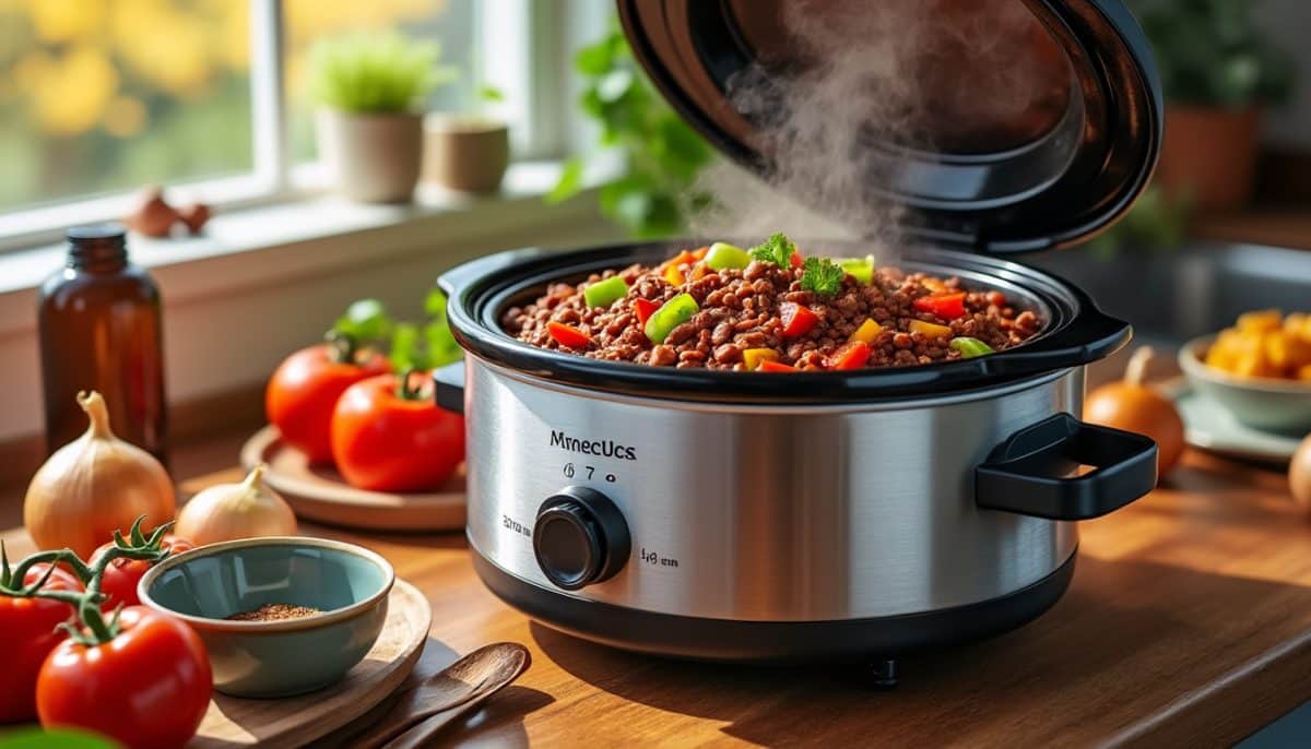 discover the ultimate crockpot chili recipe that cooks itself while you’re away. enjoy a hearty, flavorful meal with minimal effort—perfect for busy days or weeknight dinners.