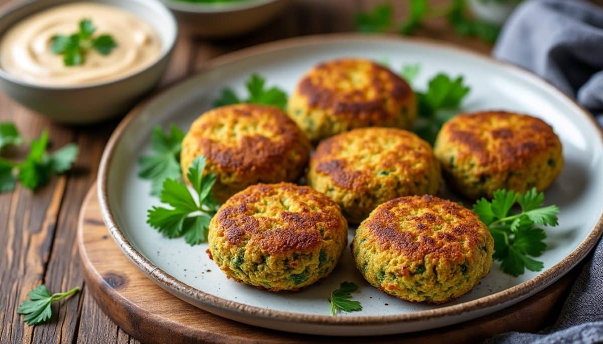 discover how to make easy, gluten-free falafel that's perfectly crispy and never crumbly. enjoy this delicious, healthy recipe that's quick to prepare and full of authentic flavor!