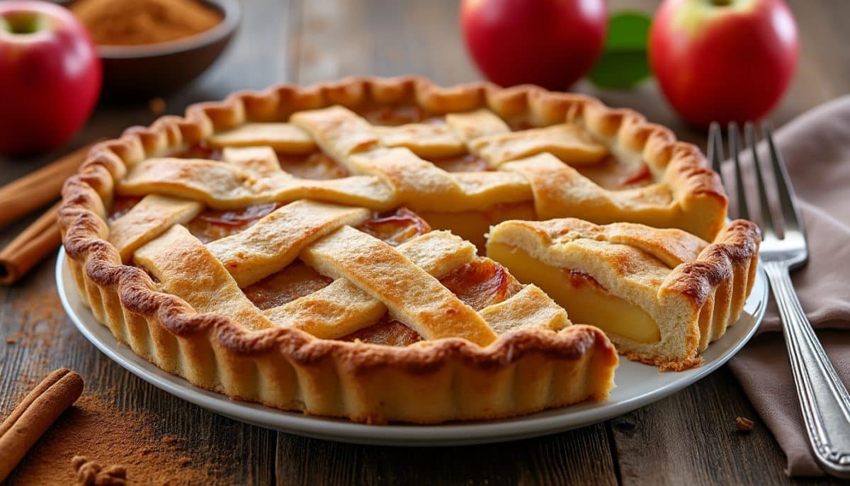 discover the perfect gluten-free apple pie crust that's always crisp and never soggy. easy to make, deliciously flaky, and ideal for your favorite apple pie recipe!
