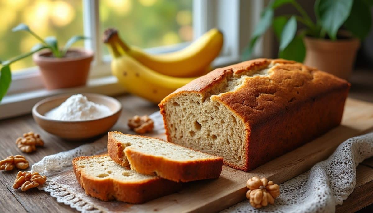 discover the delicious taste of grandma's secret gluten-free banana bread recipe. moist, flavorful, and easy to make—perfect for anyone craving a classic treat without the gluten!