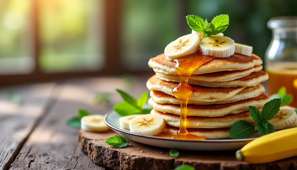 enjoy delicious gluten-free banana pancakes that are naturally sweetened, perfect for a wholesome breakfast or brunch. easy to make, healthy, and full of flavor, these pancakes are ideal for anyone seeking a tasty gluten-free treat.
