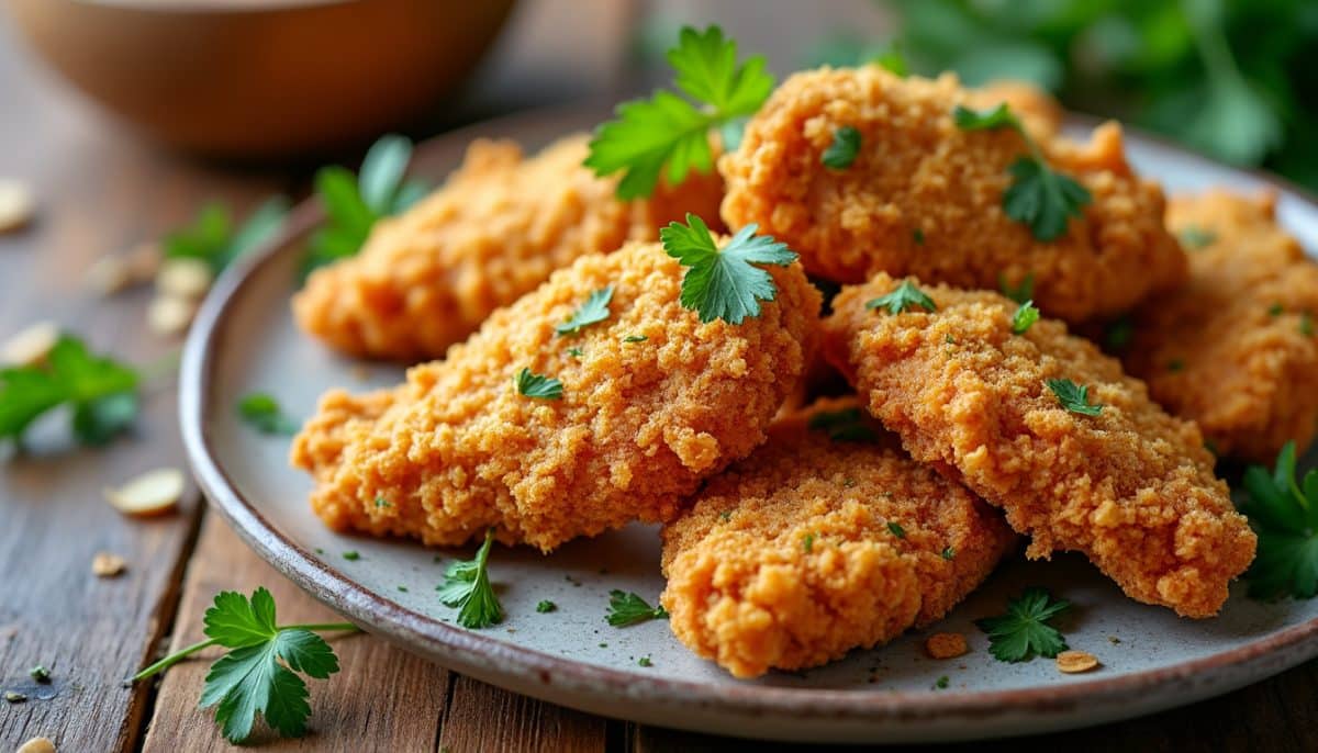 discover the secret to an irresistibly crispy, gluten-free fried chicken coating! learn easy tips and ingredients for golden, crunchy, and flavorful chicken everyone will love.