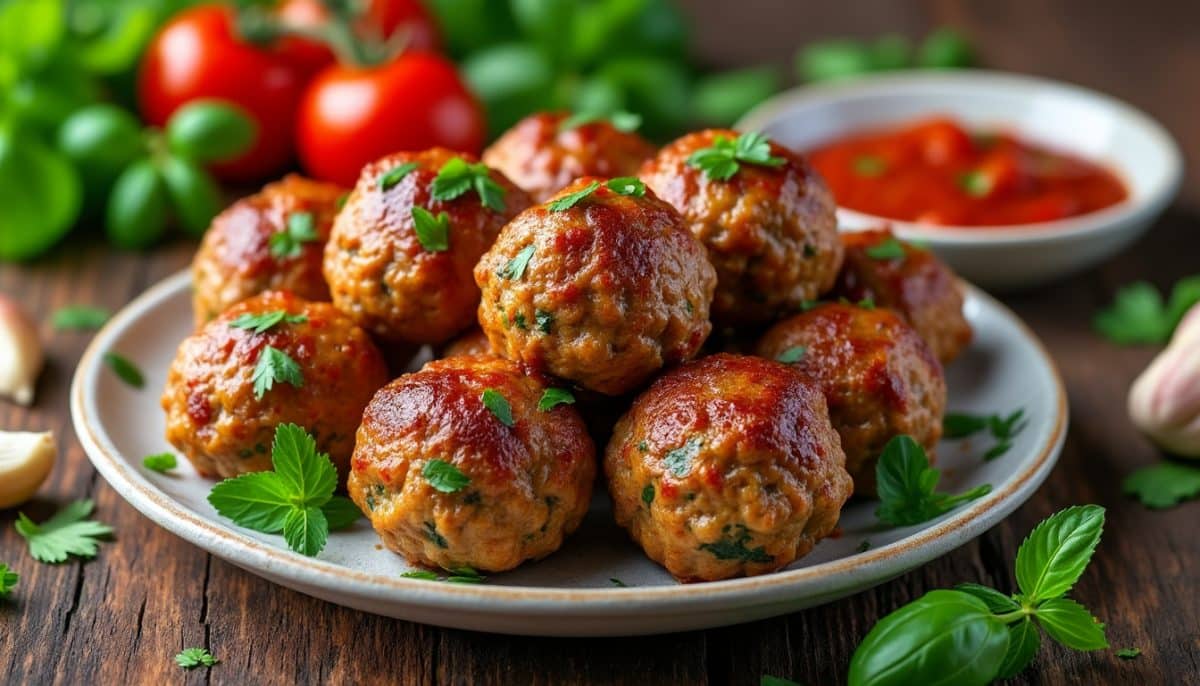 discover our juicy, gluten-free turkey meatballs recipe! these tender meatballs are full of flavor and stay moist every time. perfect for healthy meals without sacrificing taste.