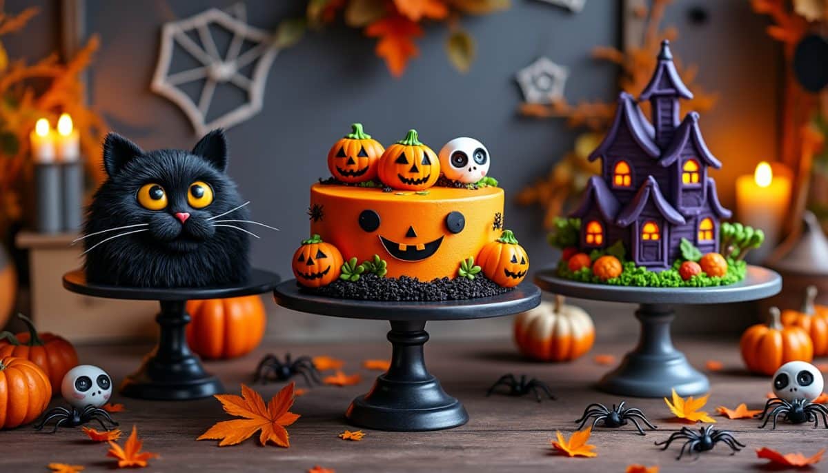 discover stunning halloween cake designs that look professional yet are surprisingly easy to make at home. perfect for spooking up your party with delicious, creative treats anyone can master!