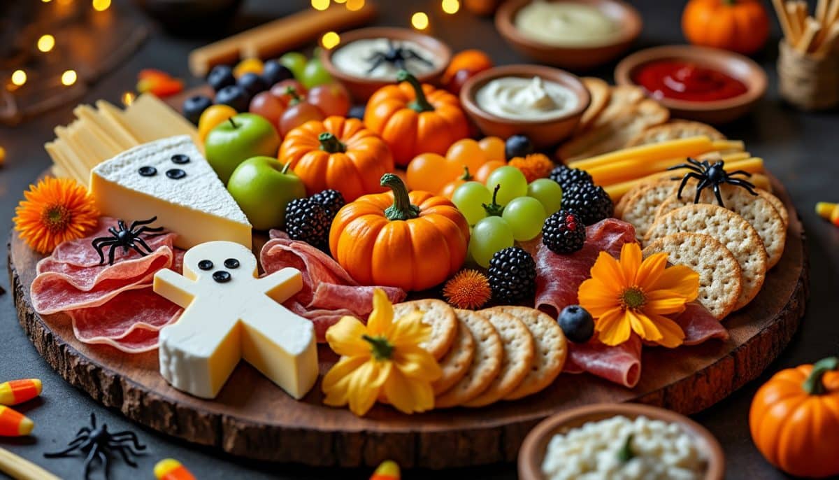 discover creative halloween charcuterie board ideas that will impress every guest at your spooky celebration. get inspiration for festive meats, cheeses, and treats to elevate your halloween party spread.