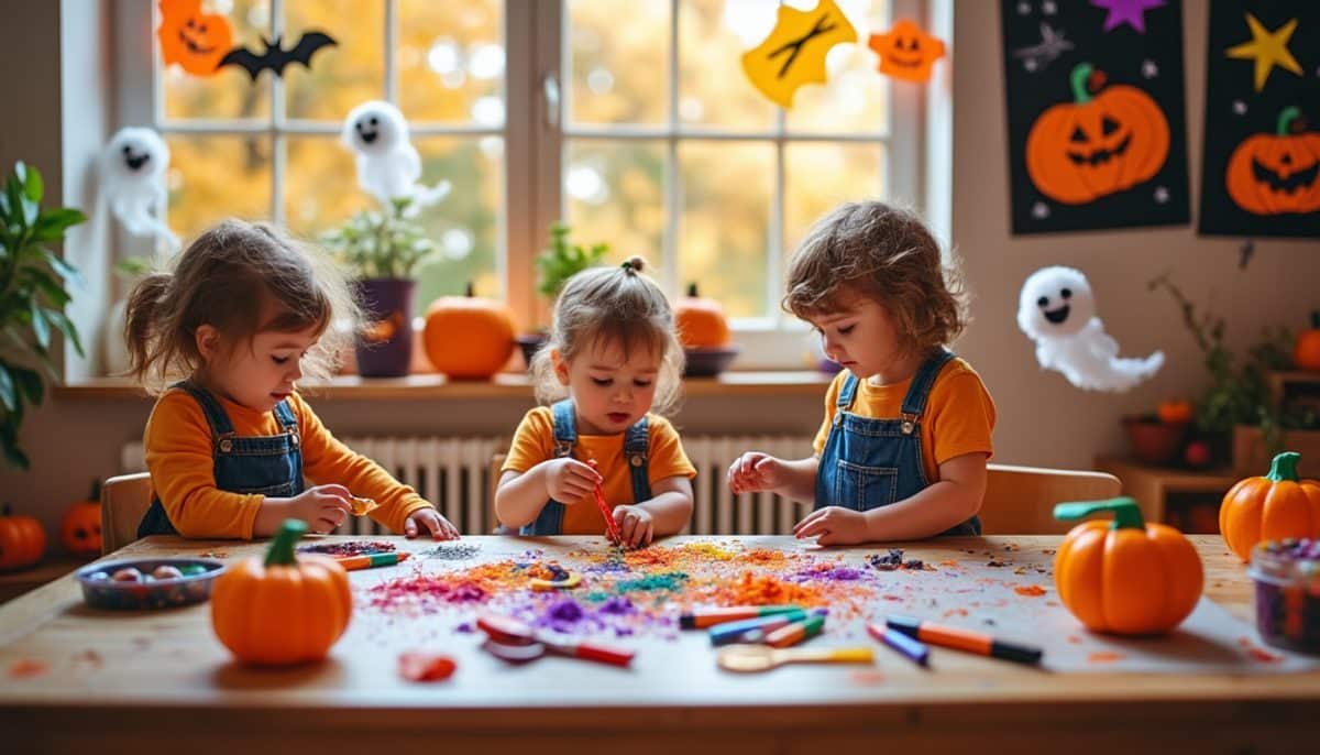 discover easy and fun halloween crafts for toddlers that don’t require perfection. perfect for little hands to explore creativity without stress!