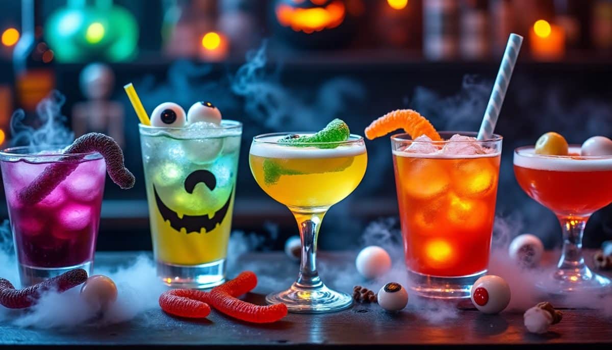 discover spooktacular halloween drinks that turn every toast into a frighteningly fun experience. perfect for your next costume party or haunted gathering!