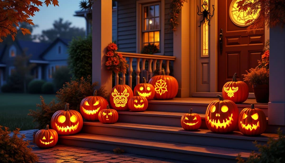 discover creative and unique halloween pumpkin designs that will make your home stand out and impress the whole neighborhood. get inspired to carve the best pumpkins on the block!
