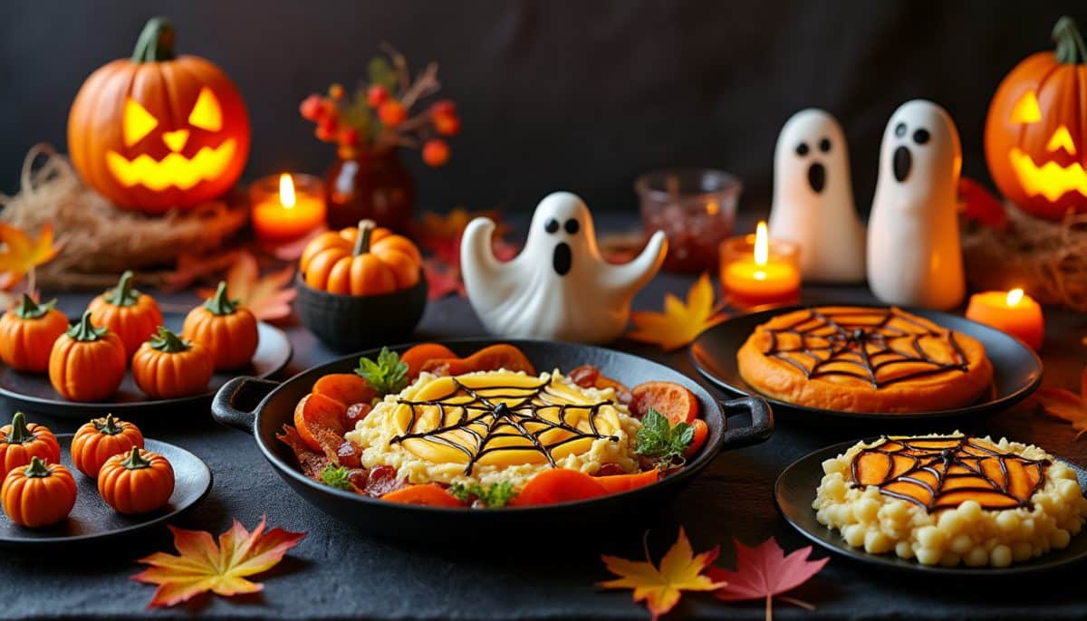 discover creative halloween themed food ideas that transform your dinner into a spooktacular event. explore fun, festive recipes perfect for parties, family gatherings, and a memorable halloween night.