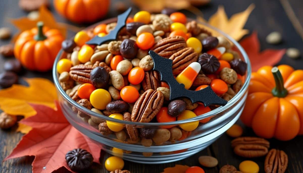 discover a delicious and festive halloween trail mix that's a healthier, spooky alternative to traditional trick-or-treat candy. perfect for parties, snacks, and sharing with kids of all ages!