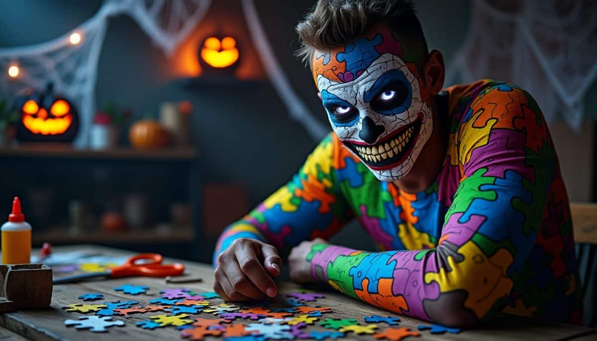 learn how to create the ultimate jigsaw halloween costume with our step-by-step tutorial. transform into the iconic horror character and make a terrifying impression this halloween!
