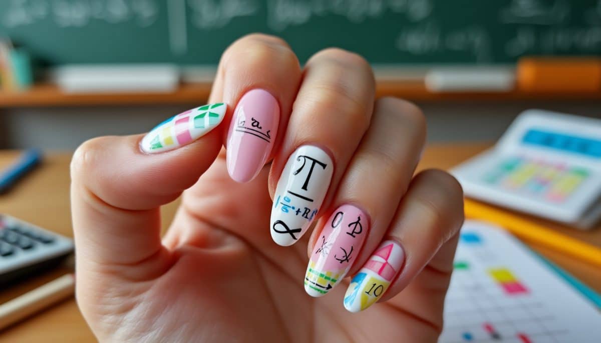 discover creative math teacher nail designs that showcase your love for numbers and education. explore unique, classroom-inspired manicure ideas perfect for math enthusiasts and educators.