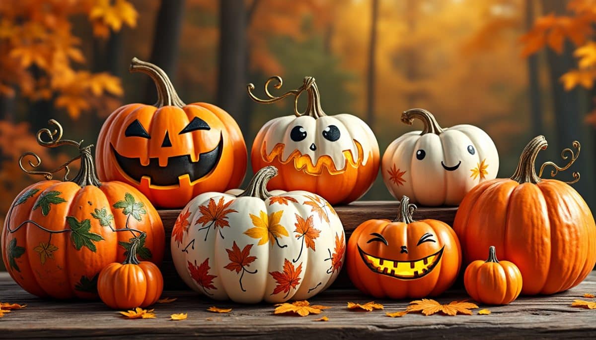 discover creative painted pumpkin techniques that will keep your fall decorations looking vibrant and fresh throughout the entire season. perfect for diy enthusiasts and festive home decor!