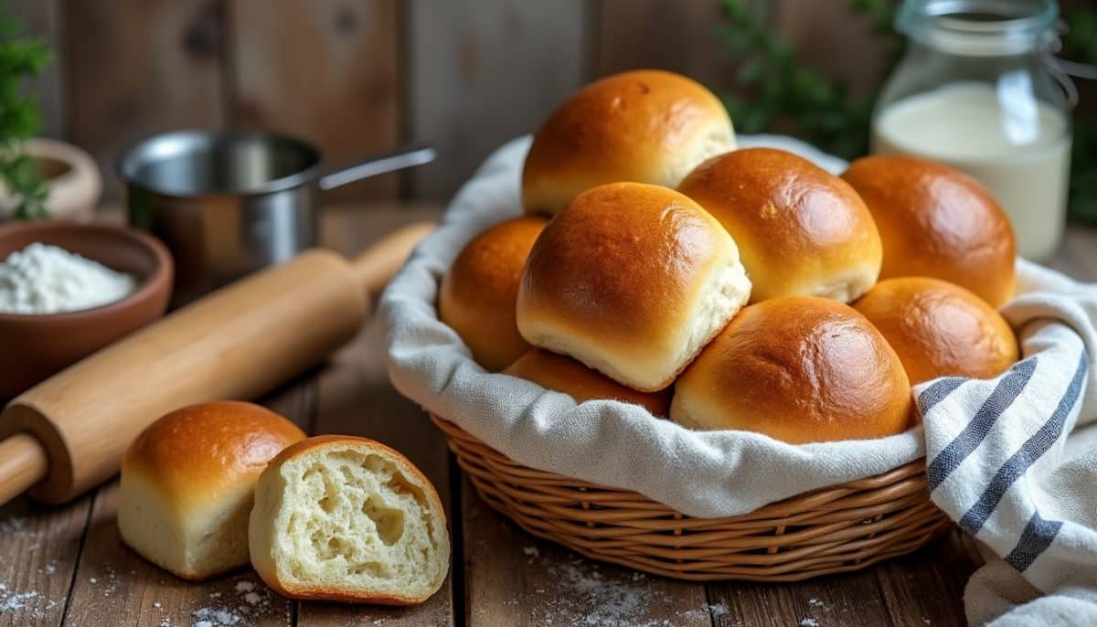 discover how to make soft, fluffy gluten-free dinner rolls in just one hour. perfect for busy weeknights, these easy rolls are delicious and ready fast!
