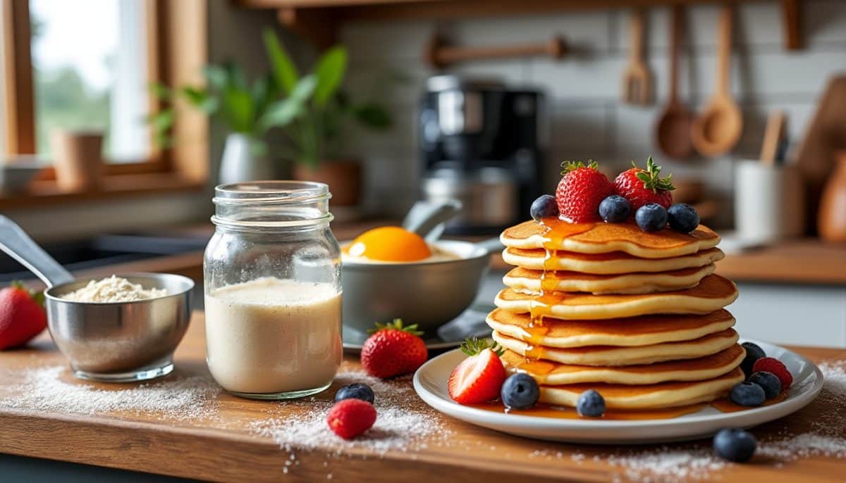 discover an easy, make-ahead gluten-free pancake mix recipe—perfect for quick, delicious breakfasts! enjoy fluffy, homemade pancakes anytime with this convenient, gluten-free solution.