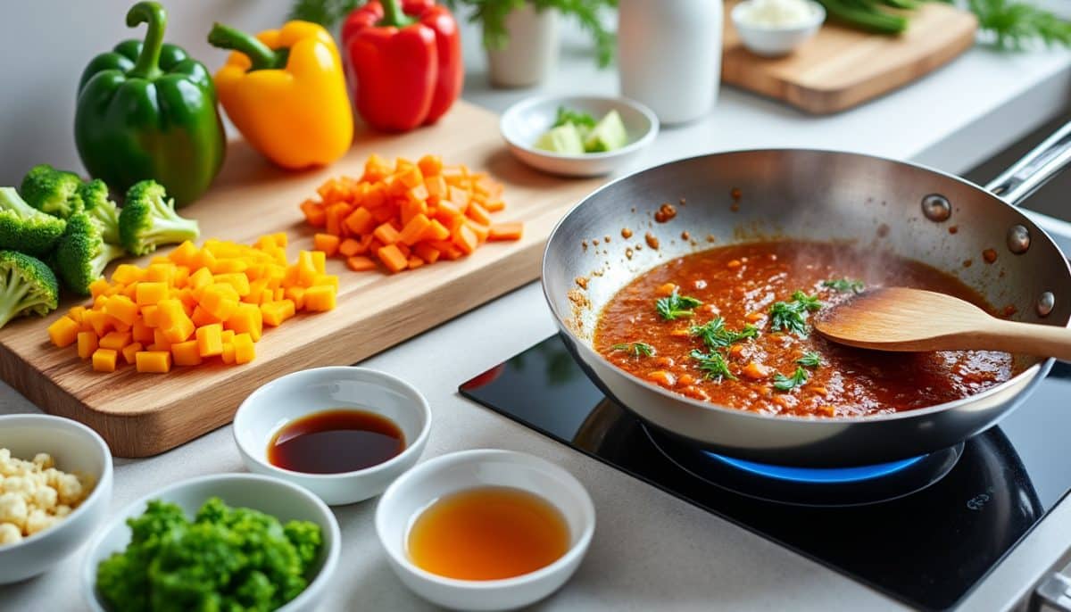 discover a quick and easy gluten-free stir fry sauce recipe, perfect for adding bold flavors to your favorite dishes. ready in minutes for healthy weeknight meals!