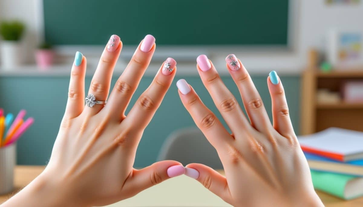 discover cute and simple small nail ideas for school that are easy to create and perfect for everyday wear. get inspired with trendy designs that keep your nails stylish and classroom-friendly!