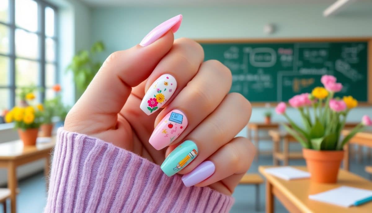 discover fresh and trendy spring into school nail ideas for 2025! explore cute, easy, and stylish nail designs perfect for students heading back to class this season.