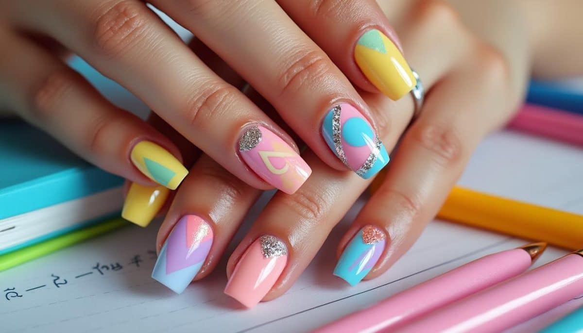 discover the trendiest square acrylic nails for back to school! find stylish designs, color ideas, and tips to keep your nails looking perfect all semester long.