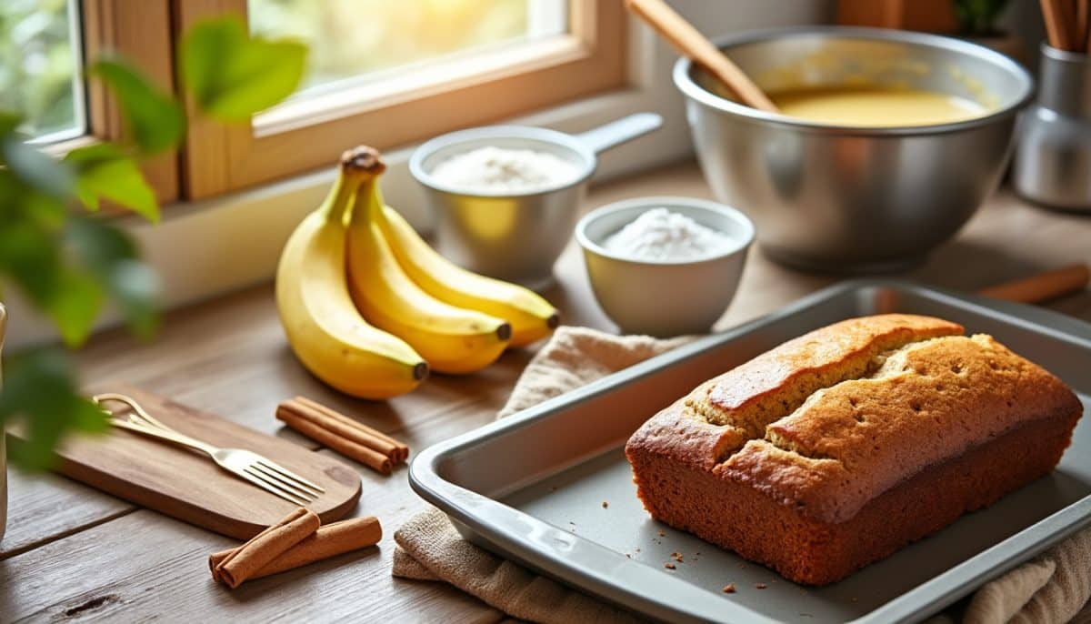 discover the ultimate banana bread recipe that’s so easy and delicious, even non-bakers will fall in love with baking. perfect for beginners craving a moist, flavorful treat!