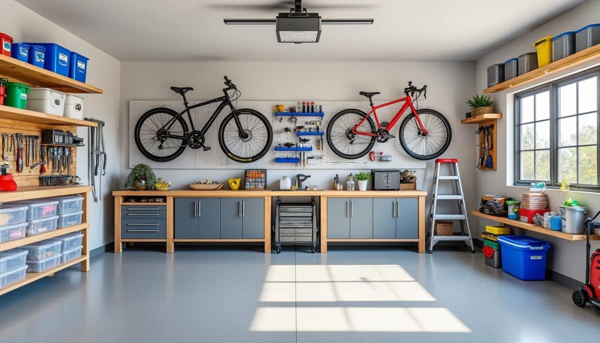 discover 10 cost-effective garage organization ideas that help you save money while keeping your space tidy and efficient. transform your garage with practical and budget-friendly solutions.