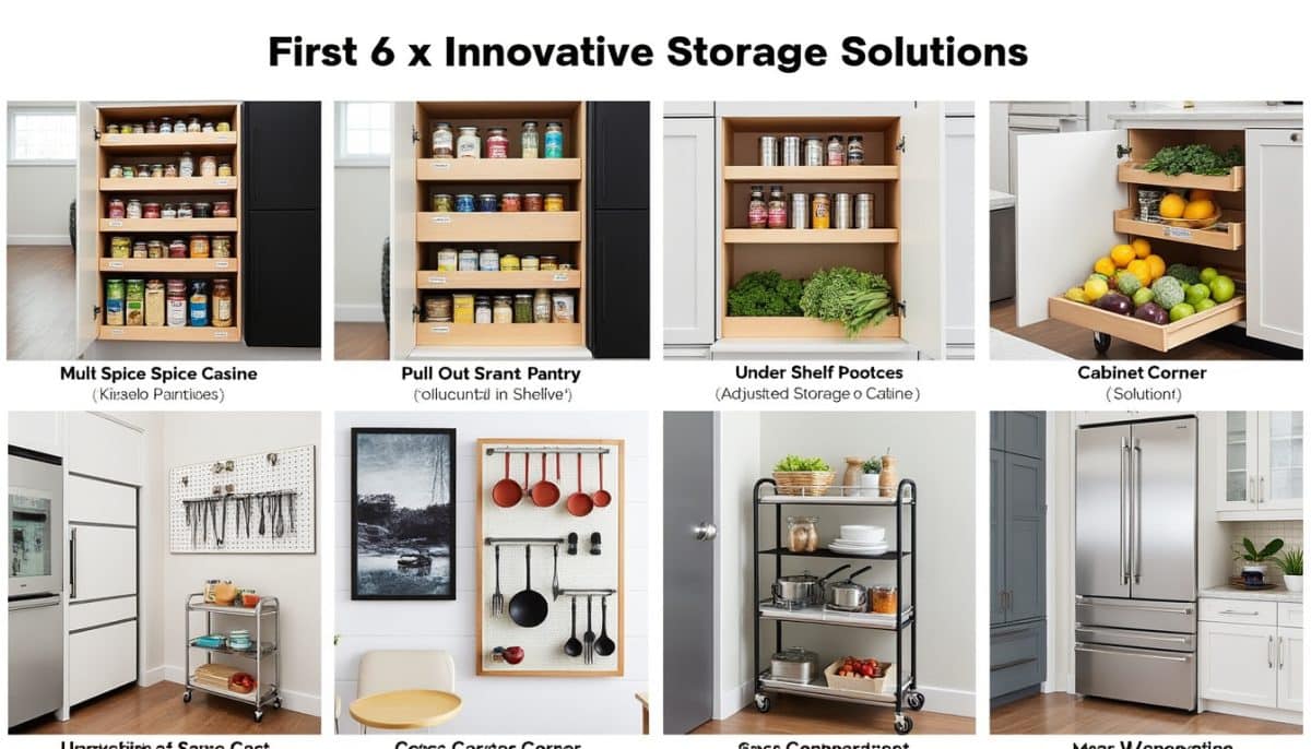 discover 6 clever kitchen storage ideas to help you maximize function, organize your space, and keep everything within easy reach. upgrade your kitchen with these smart storage solutions.