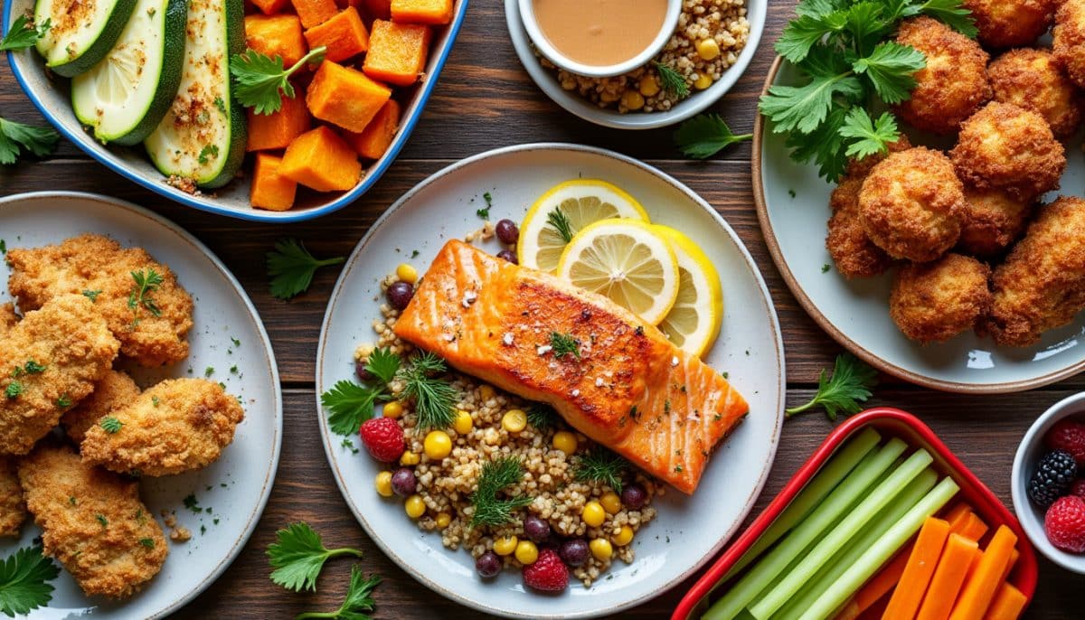 discover 7 delicious gluten-free air fryer meal prep ideas. enjoy healthy, easy-to-make recipes perfect for planning your meals ahead of time. save time and eat well with these tasty options!