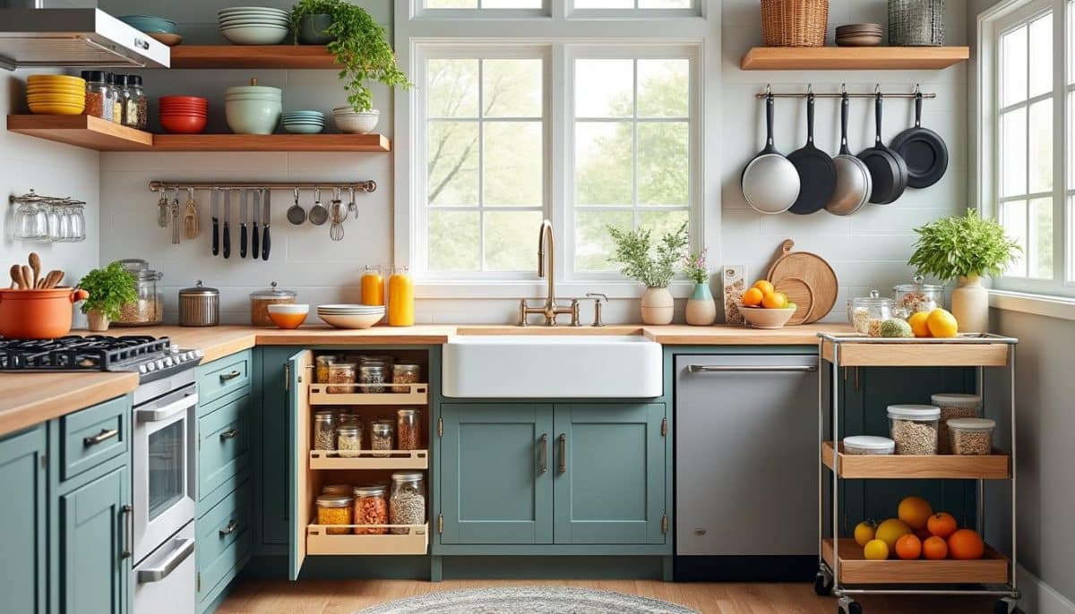discover 7 small kitchen storage ideas that are both stylish and practical. maximize space and keep your kitchen organized with these clever space-saving solutions.